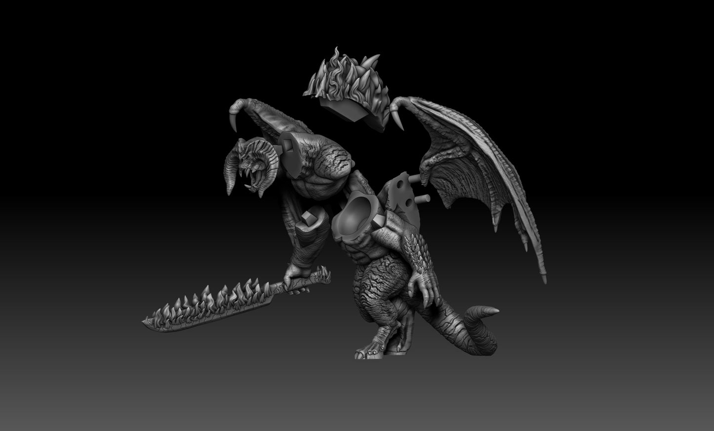 Balrog Figure - Lord of the Rings