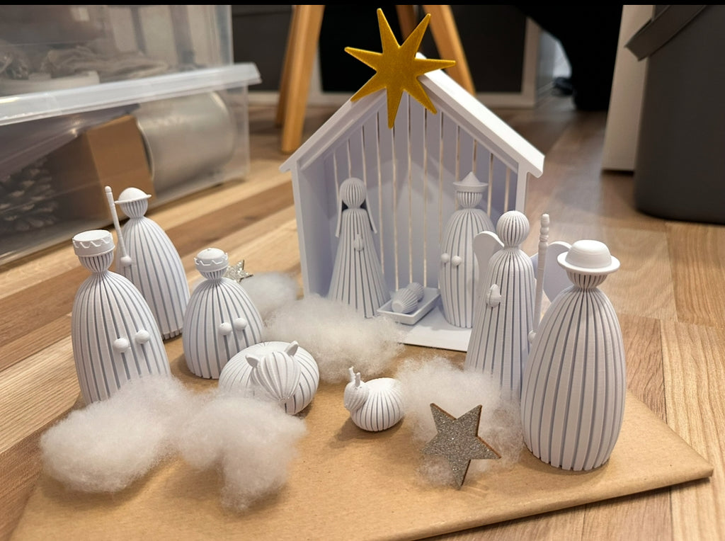 Minimal Nativity Scene