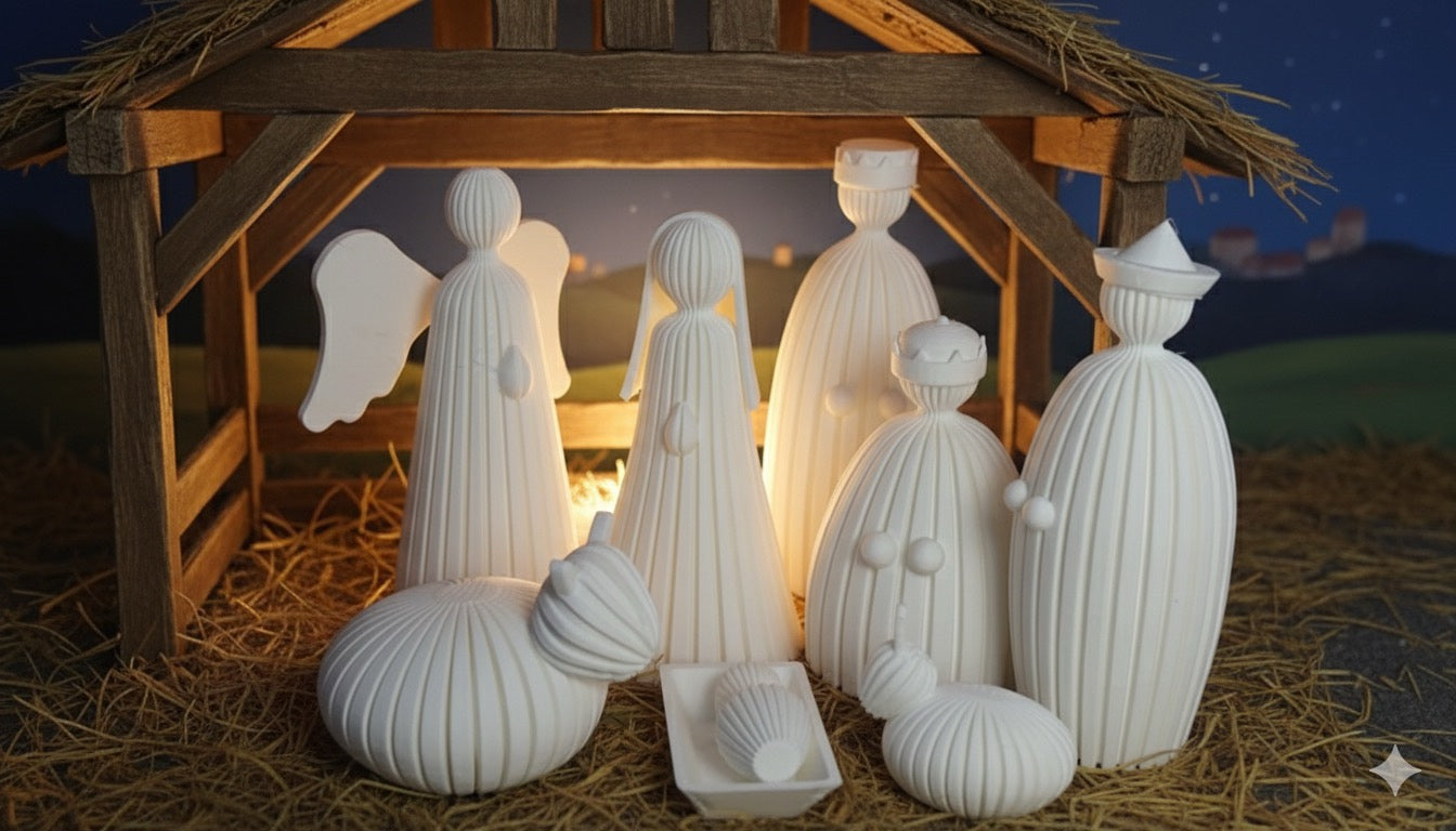 Minimal Nativity Scene