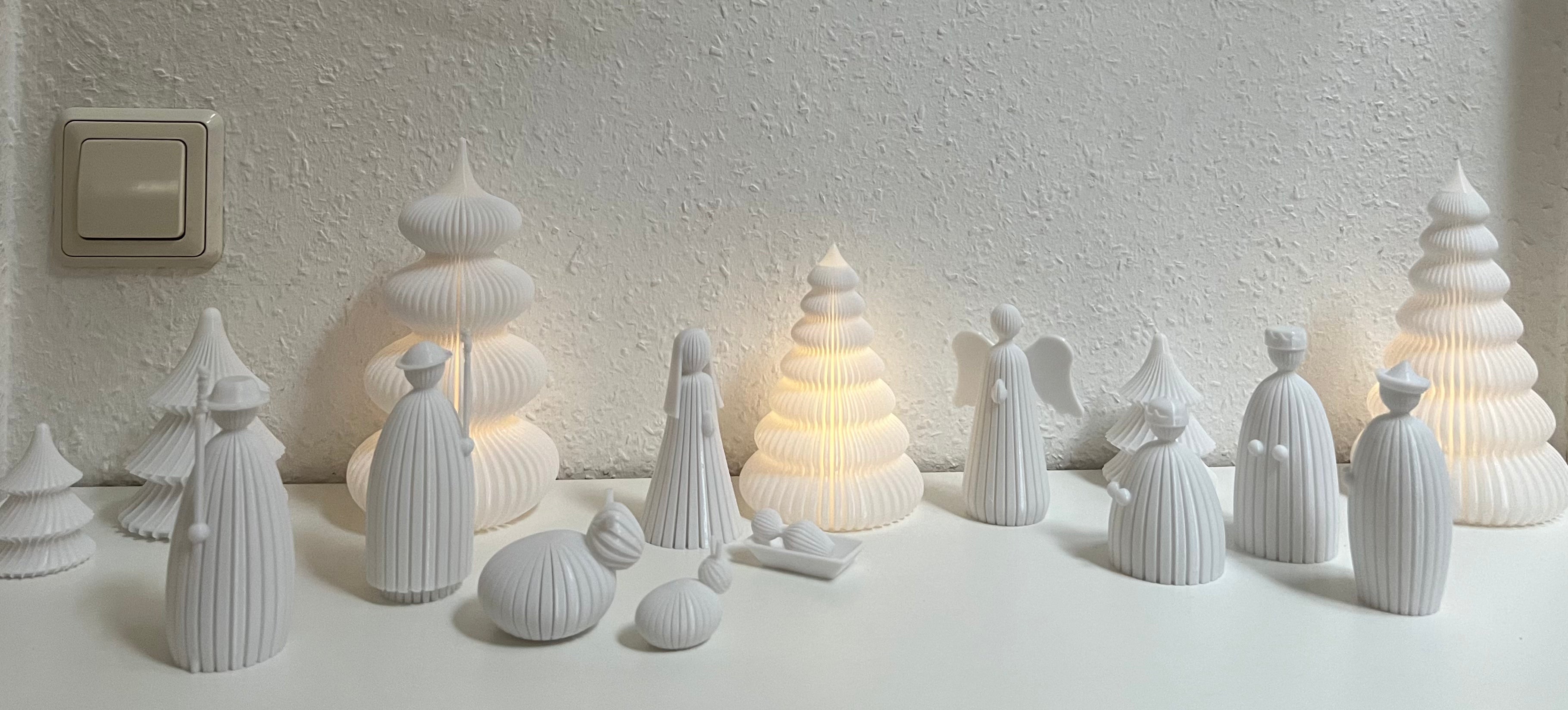 Minimal Nativity Scene