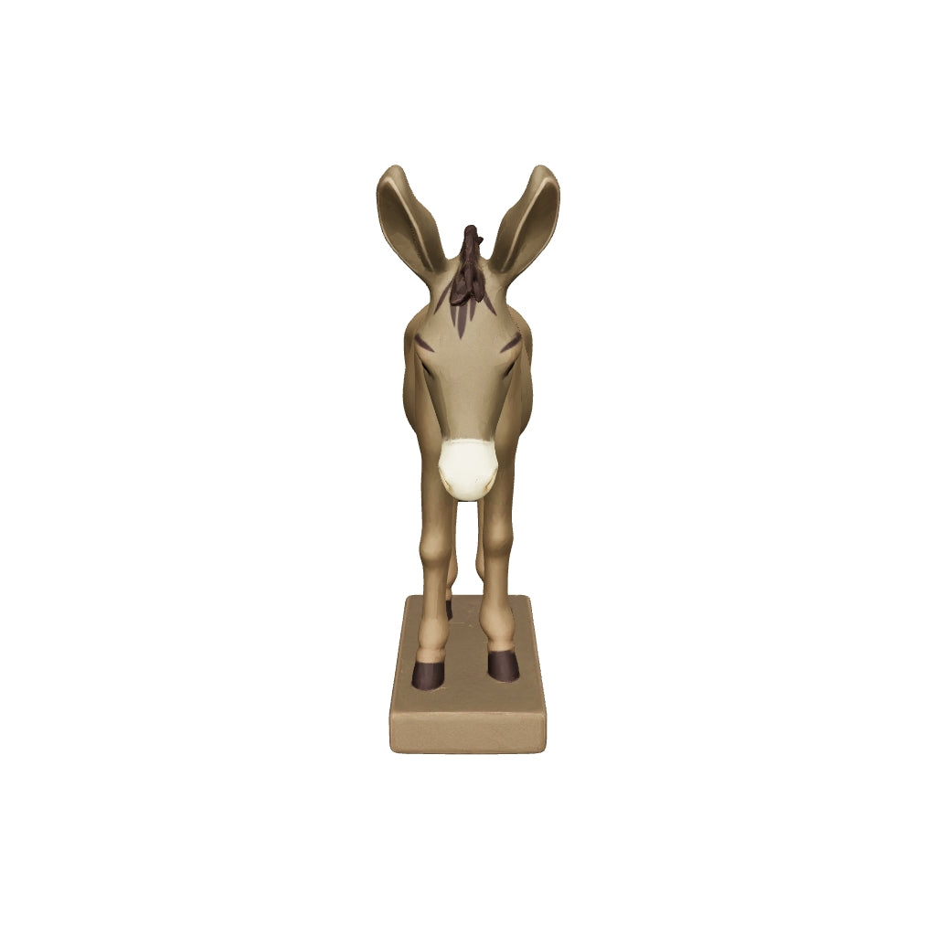 3D printed a donkey standing with head lowered — 3D model, actual size (view in AR)